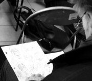Susitikimas su autoriais Samu Yossmanu ir Shmueliu Tatzu / K. E. Krik&scaron;čiūnaitės nuotr.