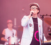 &bdquo;Hot Chip&ldquo; / Akimirkos i&scaron; &bdquo;Positivus 2016&ldquo; festivalio / Gyčio Vidžiūno nuotr.