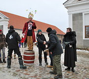 Ledo skulptūrų ir &scaron;viesų festivalis &bdquo;Pasaka&ldquo; / Pakruojo dvaro teritorija / Lauros Ke&scaron;ytės nuotr.