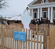 Ledo skulptūrų ir &scaron;viesų festivalis &bdquo;Pasaka&ldquo; / Pakruojo dvaro teritorija / Lauros Ke&scaron;ytės nuotr.