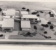 Bolivijos ligoninės 'Centro Materno Infantil' maketas/ i&scaron; asmeninio A. Bendoraičio archyvo