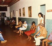 Ligoninės viduje, Brazilija, 1981 m./ i&scaron; asmeninio A. Bendoraičio archyvo
