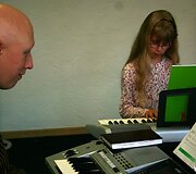 Yamaha muzikos mokyklos nuotrauka.