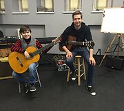 Yamaha muzikos mokyklos nuotrauka.