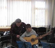 Yamaha muzikos mokyklos nuotrauka.