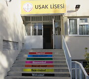 Pirmasis susitikimas Turkijos mokykloje