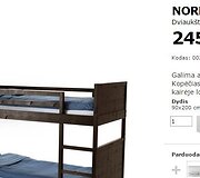 Prancūzai už kai kurias &bdquo;Ikea&ldquo; prekes moka de&scaron;imtimis eurų mažiau nei lietuviai