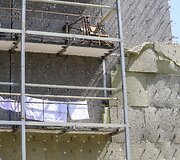 Nebaigtas renovuoti Vilniaus Žirmūnų g. daugiabutis 