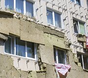 Nebaigtas renovuoti Vilniaus Žirmūnų g. daugiabutis 