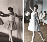 Kauno moterys mokosi baleto, 1921 m.