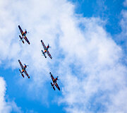 &bdquo;The Flying Bulls&ldquo; skrydis Kaune