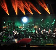 Koncerto &bdquo;Gražiausia filmų muzika&ldquo; akimirka