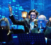 Koncerto &bdquo;Gražiausia filmų muzika&ldquo; akimirka