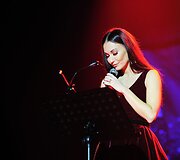 Koncerto &bdquo;Gražiausia filmų muzika&ldquo; akimirka