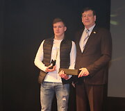 Tel&scaron;ių bokso mokyklos veiklos akimirka
