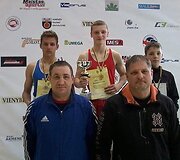 Tel&scaron;ių bokso mokyklos veiklos akimirka