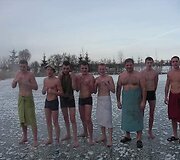 Tel&scaron;ių bokso mokyklos veiklos akimirka
