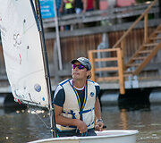 Varžybų &bdquo;Pagauk optimizmą&ldquo; akimirka