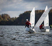 &bdquo;Rudens vėjo&ldquo; regatos akimirka