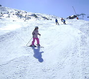 Slidinėjimo akimirka