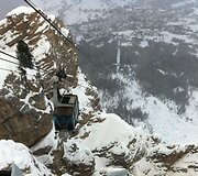 Slidinėjimo akimirka