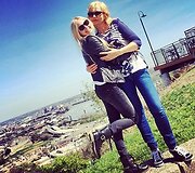 Simona Milinytė su mama Marija Miliniene