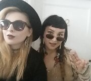 Eglijos Vaikevičės dukros Greta ir Klaudija