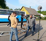 Juostos &bdquo;Kunigo naudą velniai gaudo&ldquo; filmavimas