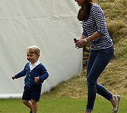 Kate Middleton ir princas George'as