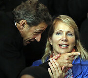 Margarita Louis-Dreyfus ir Nicolas Sarkozy
