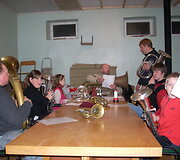 &bdquo;Pajie&scaron;menių Brass&ldquo; repeticija