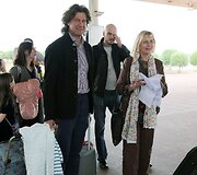 Rolandas Petrikis su žmona Janina