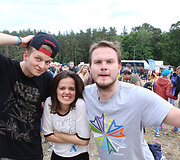 &bdquo;Summerburst&ldquo; festivalininkai