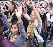 &bdquo;Summerburst&ldquo; festivalininkai