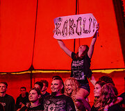 Festivalio &bdquo;Roko naktys&ldquo; akimirka
