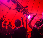 Festivalio &bdquo;Roko naktys&ldquo; akimirka