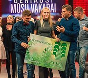 Laidos &bdquo;Geriausi mūsų vakarai&ldquo; akimirka