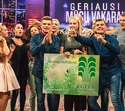 Laidos &bdquo;Geriausi mūsų vakarai&ldquo; akimirka