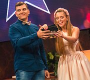 Rolandas Mackevičius, Monika &Scaron;alčiūtė