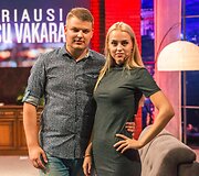 Laidos &bdquo;Geriausi mūsų vakarai&ldquo; akimirka