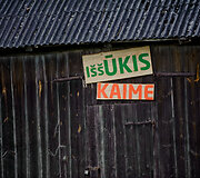 &bdquo;I&scaron;&scaron;ŪKIS kaime&ldquo; filmavimo akimirka