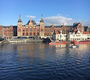 Makaliaus kelionės Amsterdame akimirka