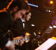 &bdquo;Elvis Presley Show&ldquo; koncerto Mažeikiuose akimirka