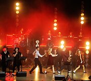 &bdquo;Elvis Presley Show&ldquo; koncerto Mažeikiuose akimirka