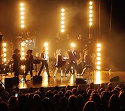 &bdquo;Elvis Presley Show&ldquo; koncerto Mažeikiuose akimirka