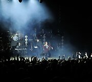 &bdquo;Elvis Presley Show&ldquo; koncerto Mažeikiuose akimirka