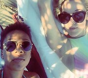 Samira Wiley ir Lauren Morelli
