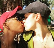 Samira Wiley ir Lauren Morelli