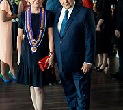 Nadiežda Novickienė su vyru