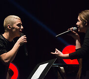 Donatas Montvydas ir  Monika Marija Paulauskaitė